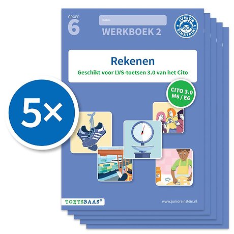Rekenen werkboek 2 (Set van 5)