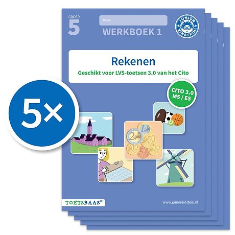 Rekenen werkboek 1 (Set van 5)