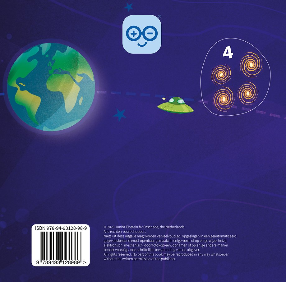 Het grote Junior Einstein rekenboek voor kleuters