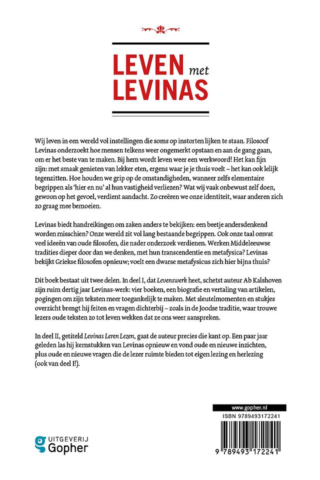 Leven met Levinas