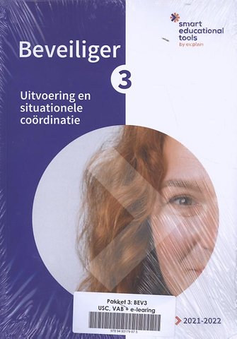 Beveiliger 3: pakket 1 (USC, VAB en smart-e-learning) 2021/2022