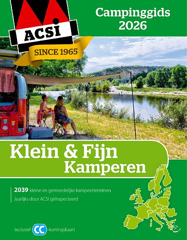 ACSI Klein & Fijn Kamperen campinggids 2026
