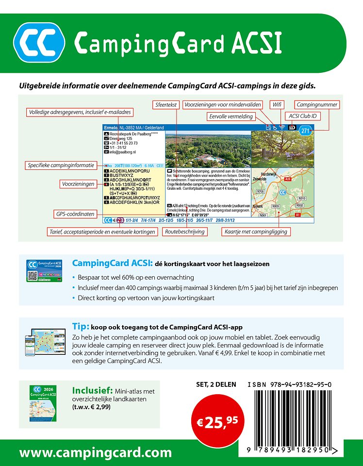 CampingCard ACSI 2026