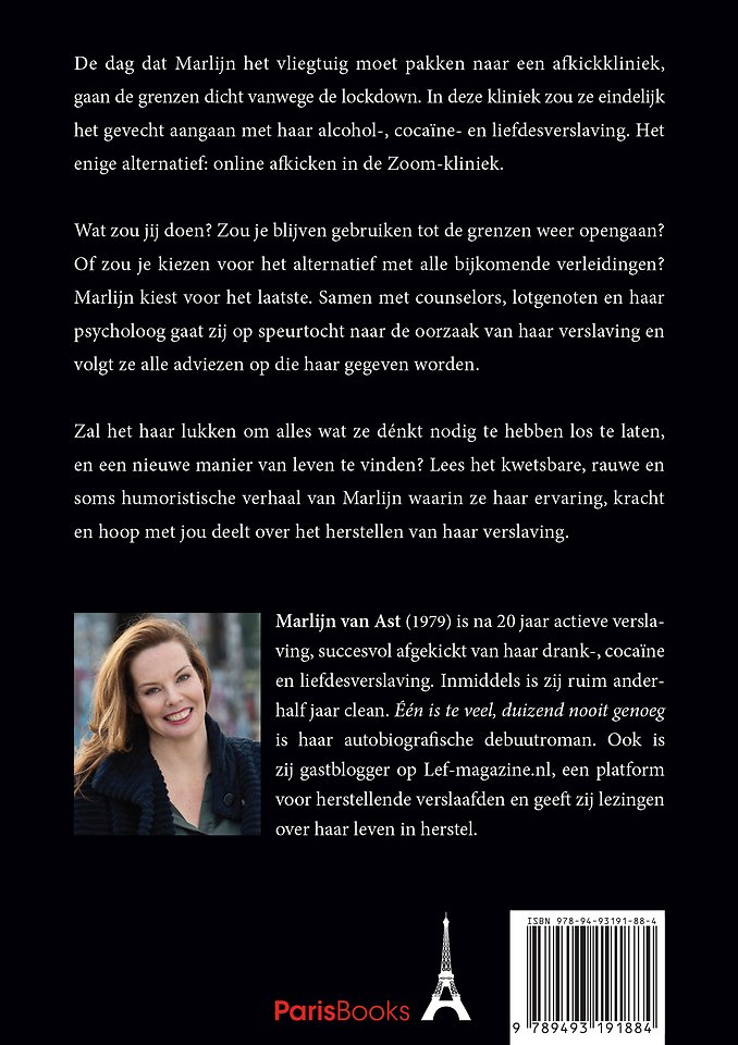 Één is te veel, duizend nooit genoeg