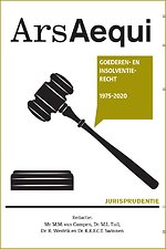 Jurisprudentie Goederen- en insolventierecht 1975-2020