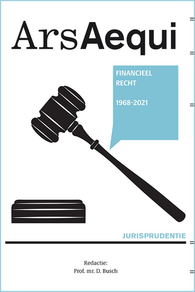 Jurisprudentie Financieel recht 1968-2021