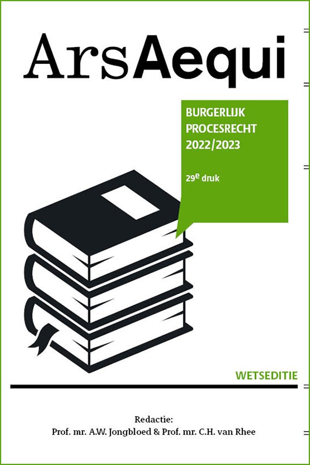 Burgerijk procesrecht 2022/2023 Burgerijk procesrecht 2022/2023