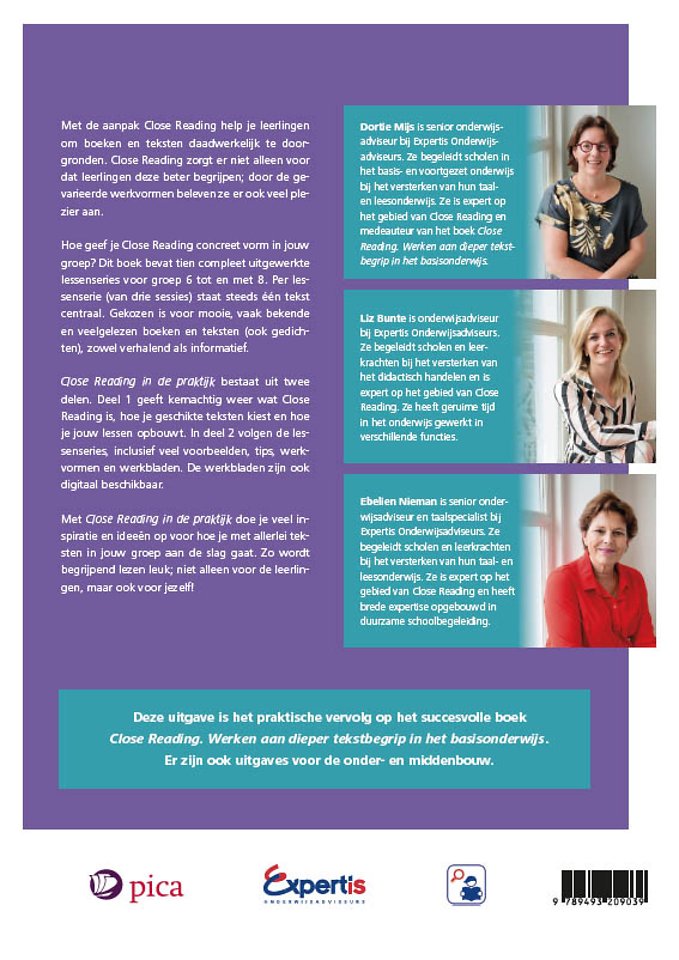 Close Reading in de praktijk Bovenbouw