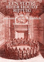 Een statig heer houdt rijtuig Een statig heer houdt rijtuig