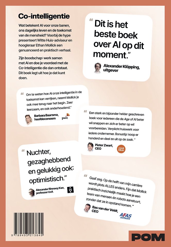 Co-intelligentie - Slimmer werken met AI