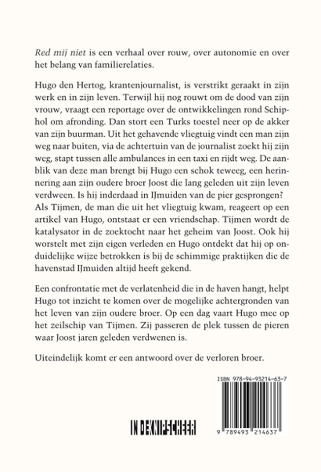 Red mij niet