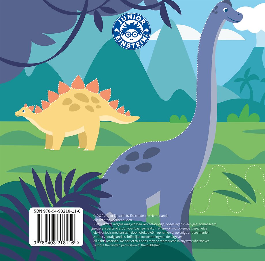 Het grote Junior Einstein Schrijfboek voor kleuters