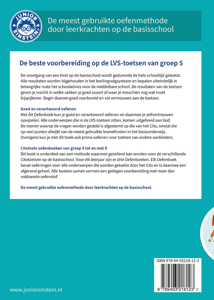 Citotoets Oefenboek deel 1 groep 5