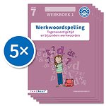 Werkwoordspelling werkboek 1 groep 7 (Set van 5)