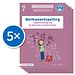 Werkwoordspelling werkboek 1 groep 7 (Set van 5)