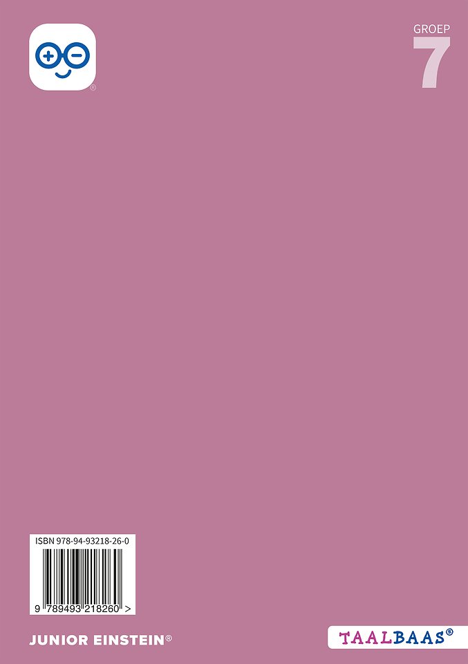 Werkwoordspelling werkboek 3 groep 7 (Set van 5)