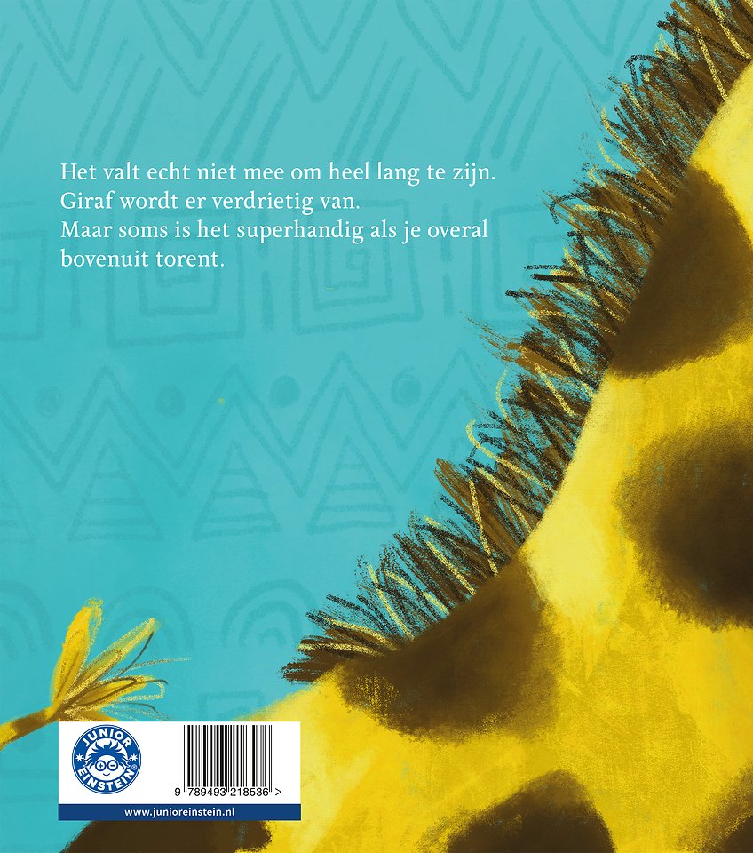 Giraf wil niet langer lang zijn