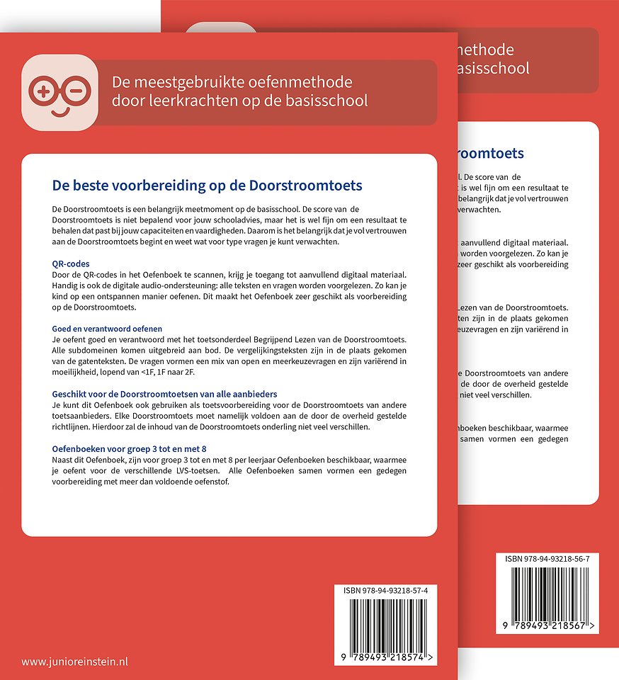 Doorstroomtoets Begrijpend lezen 1 en 2