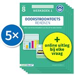 Doorstroomtoets Rekenen – Werkboek 1 + Online video-uitleg (set van 5)