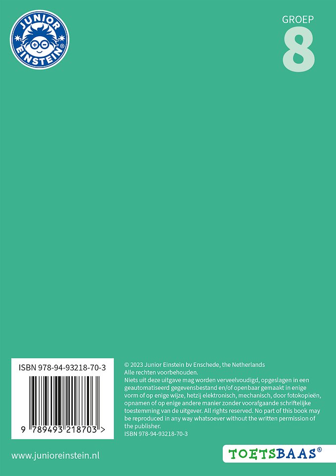 Doorstroomtoets Rekenen groep 8 Antwoordenboek 2