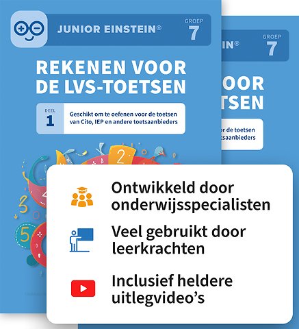 Rekenen voor de LVS-toetsen 1 en 2 Groep 7