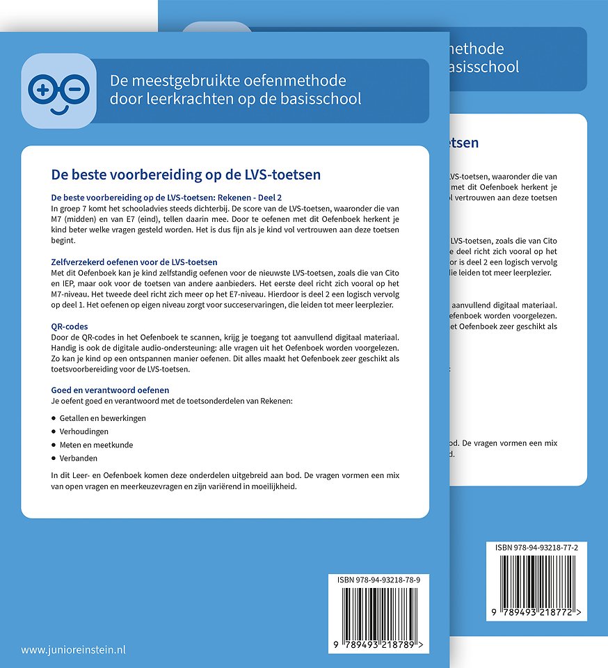 Rekenen voor de LVS-toetsen 1 en 2 Groep 7