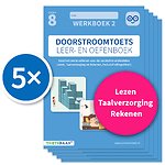 Doorstroomtoets Leer- en Oefenboek – Werkboek 2 + Online uitlegvideo’s (set van 5)
