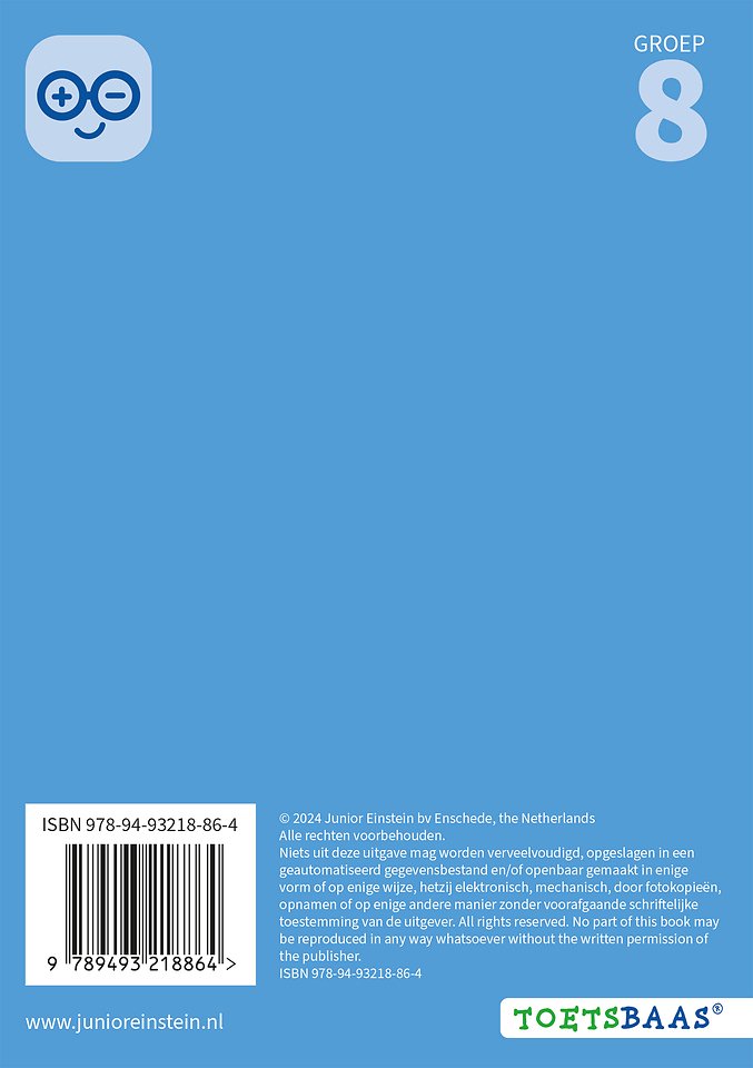 Doorstroomtoets groep 8 antwoorden Werkboek 1