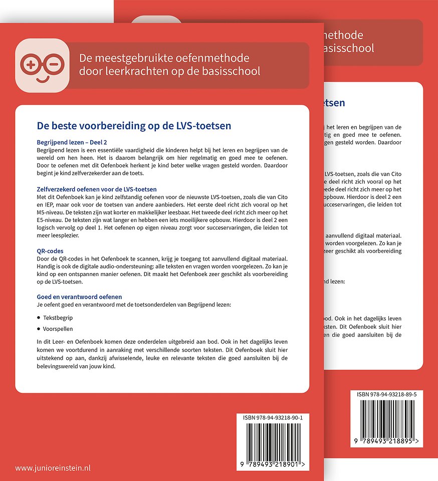 Begrijpend lezen voor de LVS-toetsen Groep 5 Deel 1 en 2