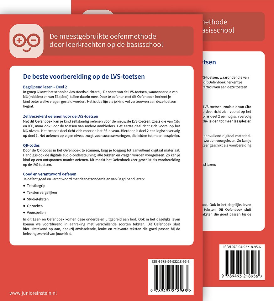 Begrijpend lezen voor de LVS-toetsen - Deel 1 en 2 Groep 6