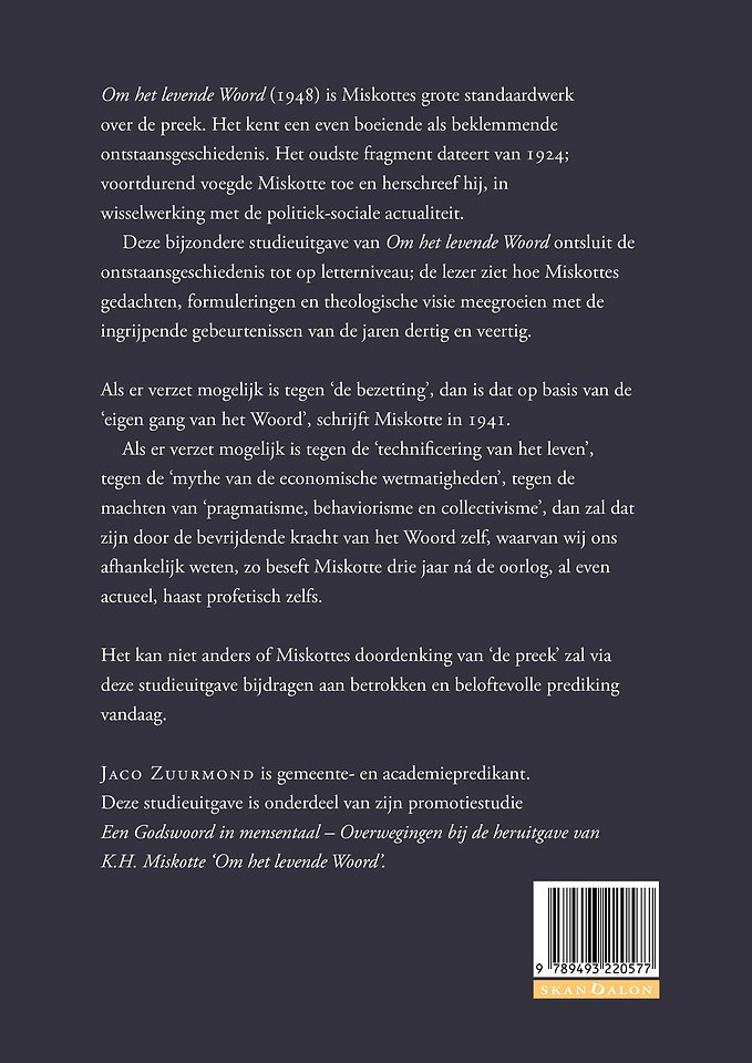 Om het levende woord - Studieuitgave