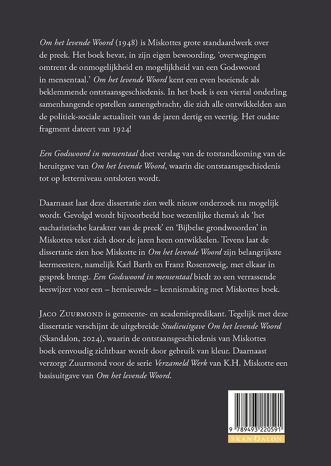 Een godswoord in mensentaal