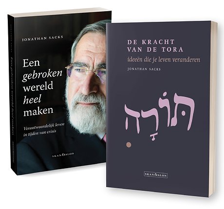 2-pak De kracht van de Tora + Een gebroken wereld heel maken
