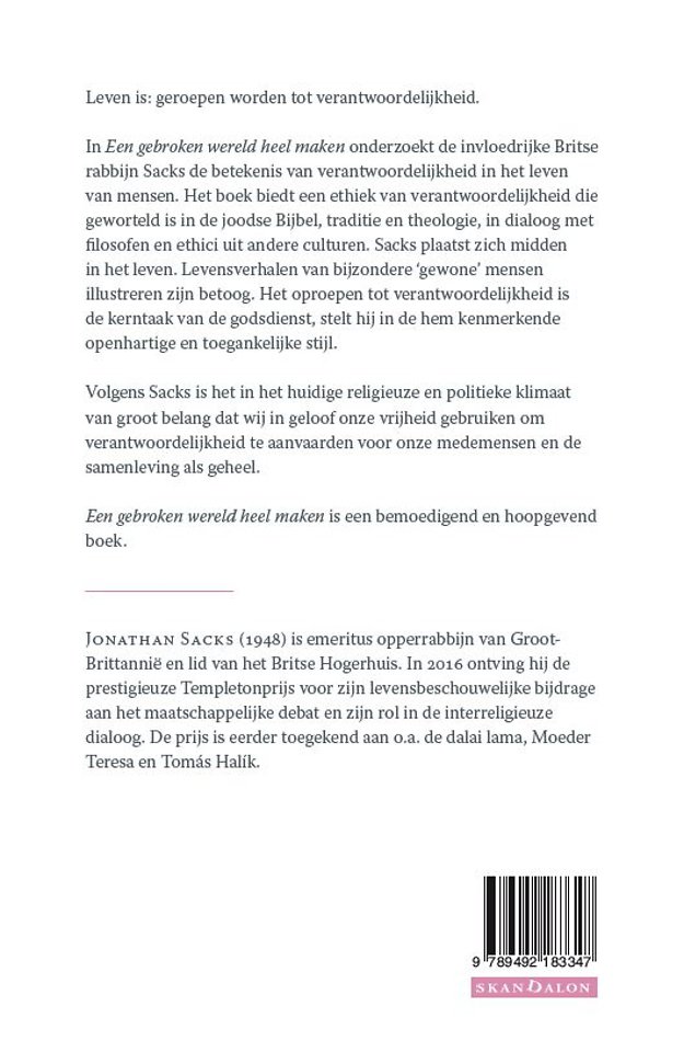 2-pak De kracht van de Tora + Een gebroken wereld heel maken