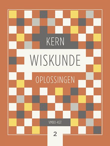 KERN Wiskunde vmbo-kgt 2 oplossingenboek