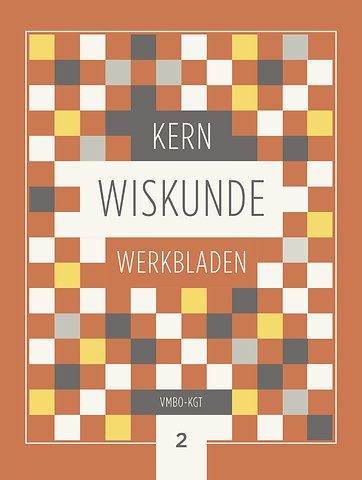 KERN Wiskunde vmbo-kgt 2 werkbladenboek
