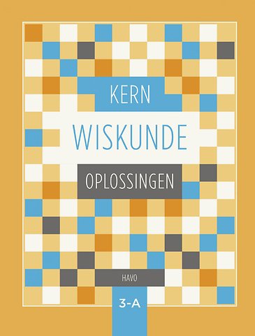 KERN Wiskunde havo leerjaar 2 deel A Oplossingen