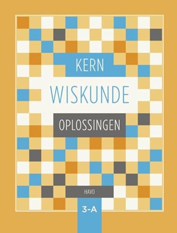 KERN Wiskunde havo leerjaar 2 deel A Oplossingen