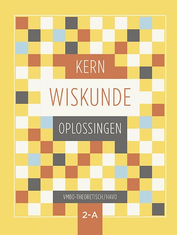 KERN Wiskunde vmbo-t/havo leerjaar 2a oplossingenboek