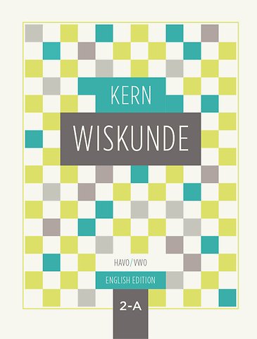 KERN Wiskunde leerboek havo/vwo 2 deel A - English edition