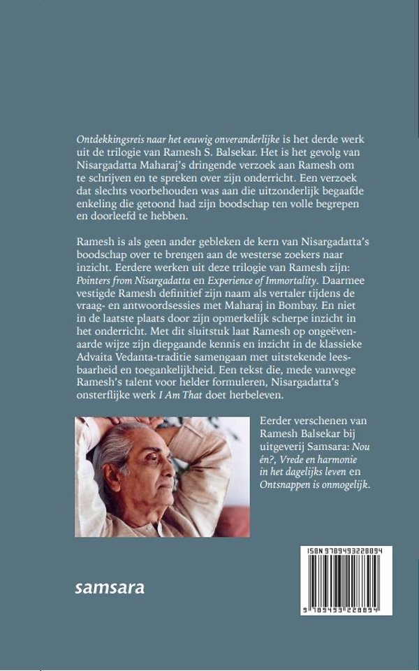 Ontdekkingsreis naar het eeuwig onveranderlijke