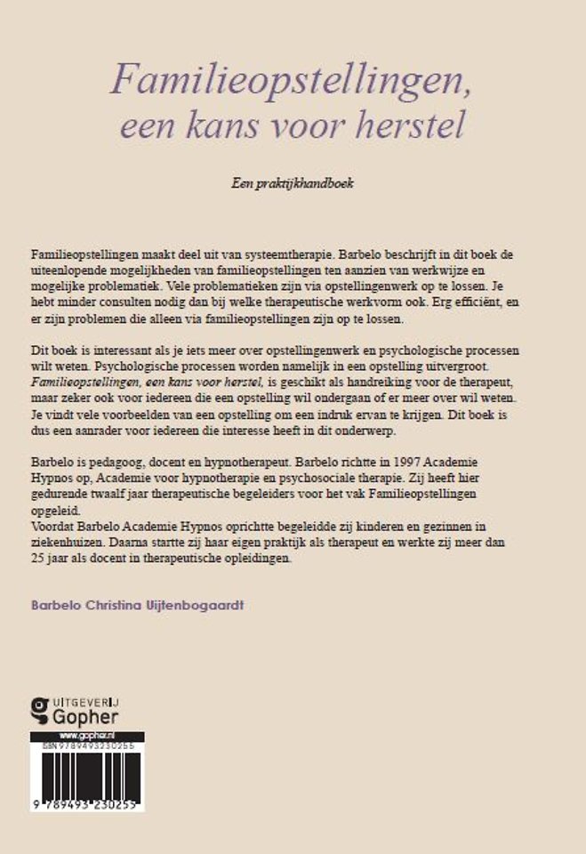 Familieopstellingen, een kans voor herstel