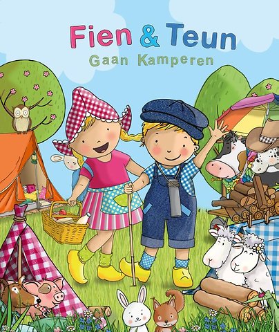 Fien & Teun - Gaan Kamperen (filmboek)
