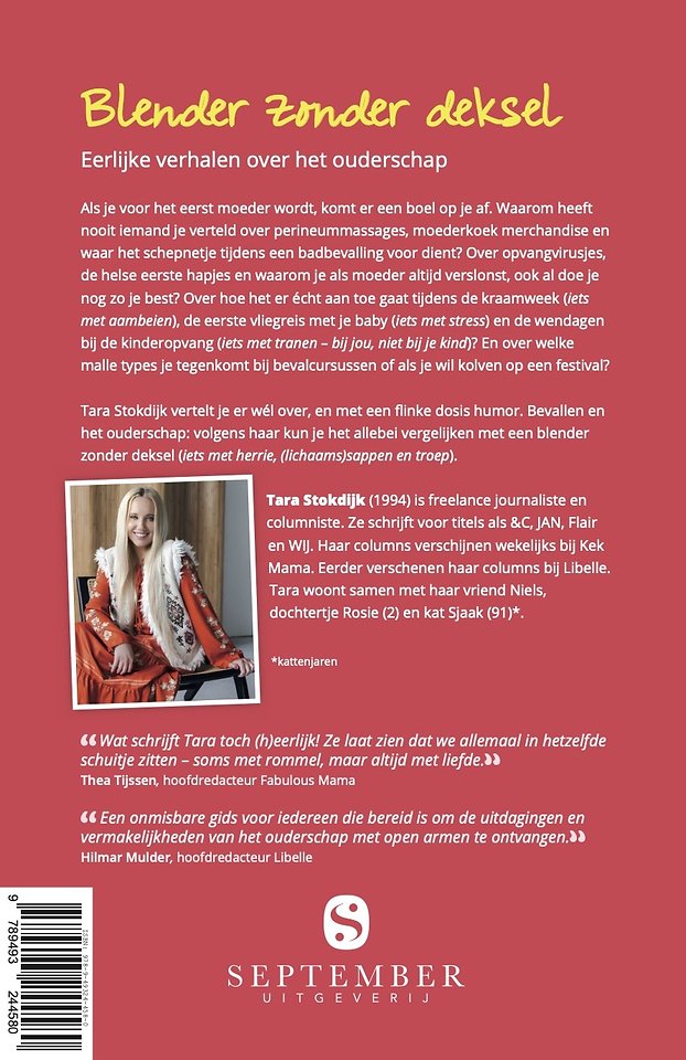 Blender zonder deksel