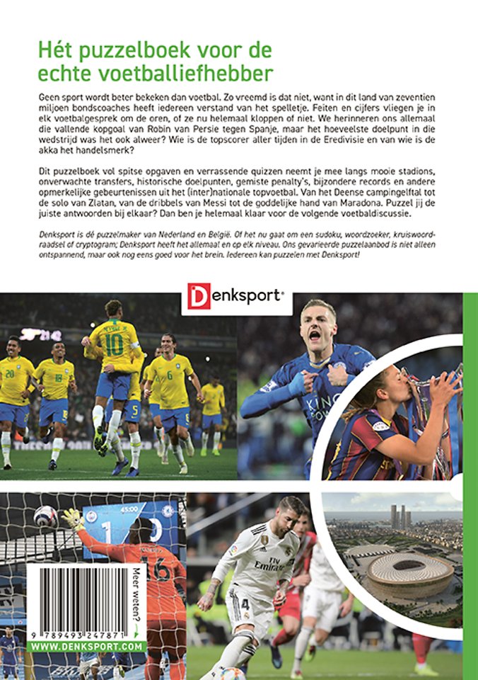 Denksport - Het Voetbal Puzzelboek
