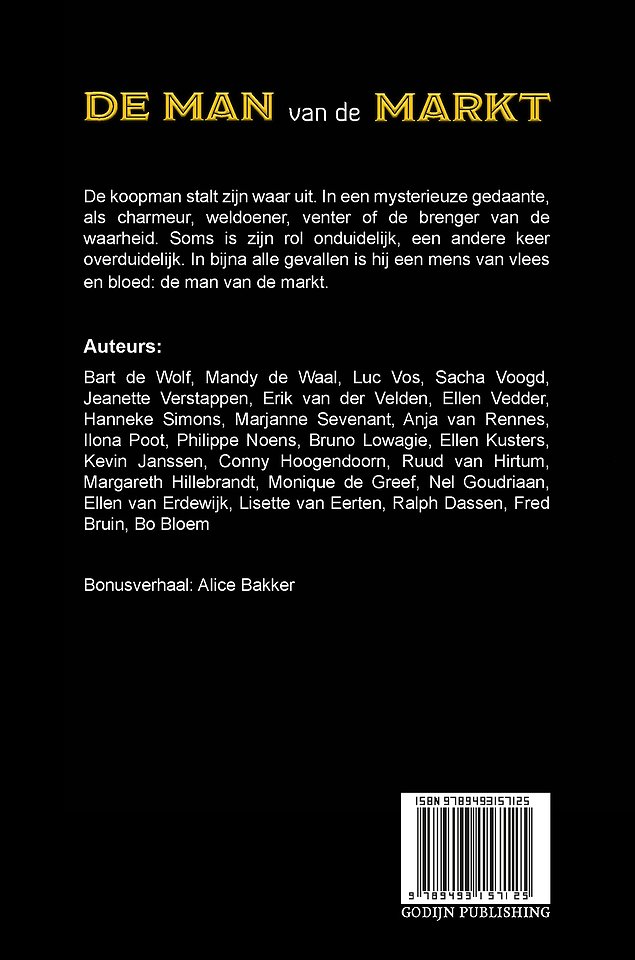 De man van de markt