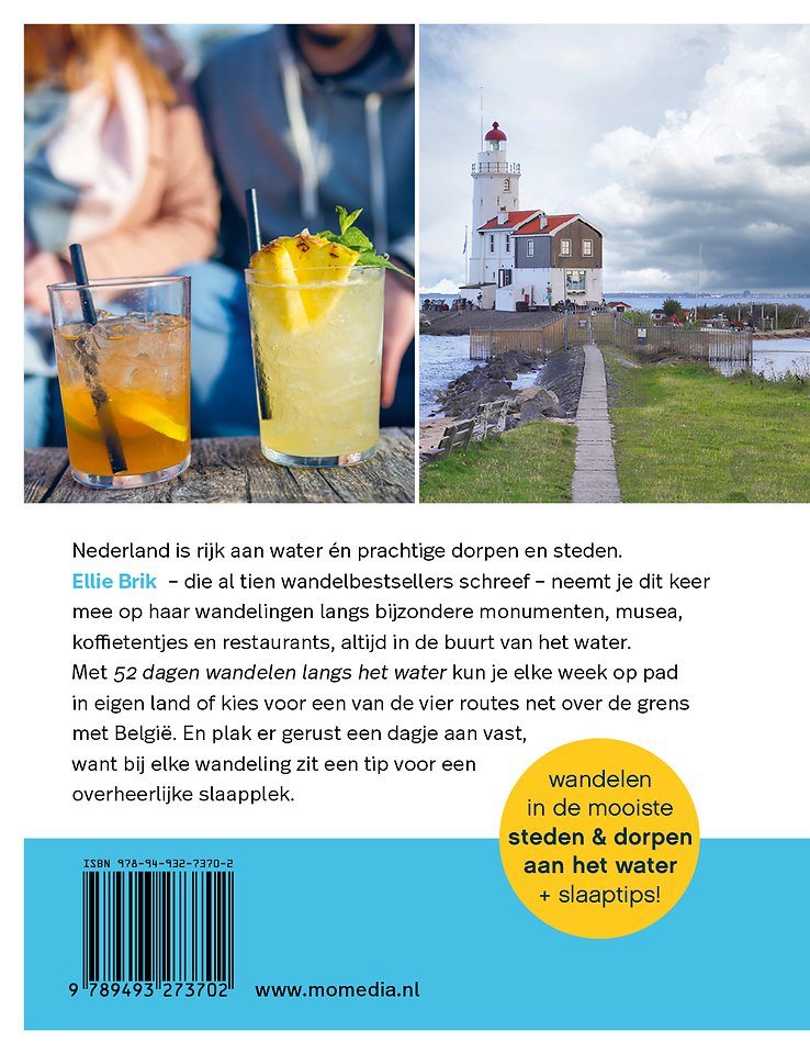 52 dagen wandelen langs het water