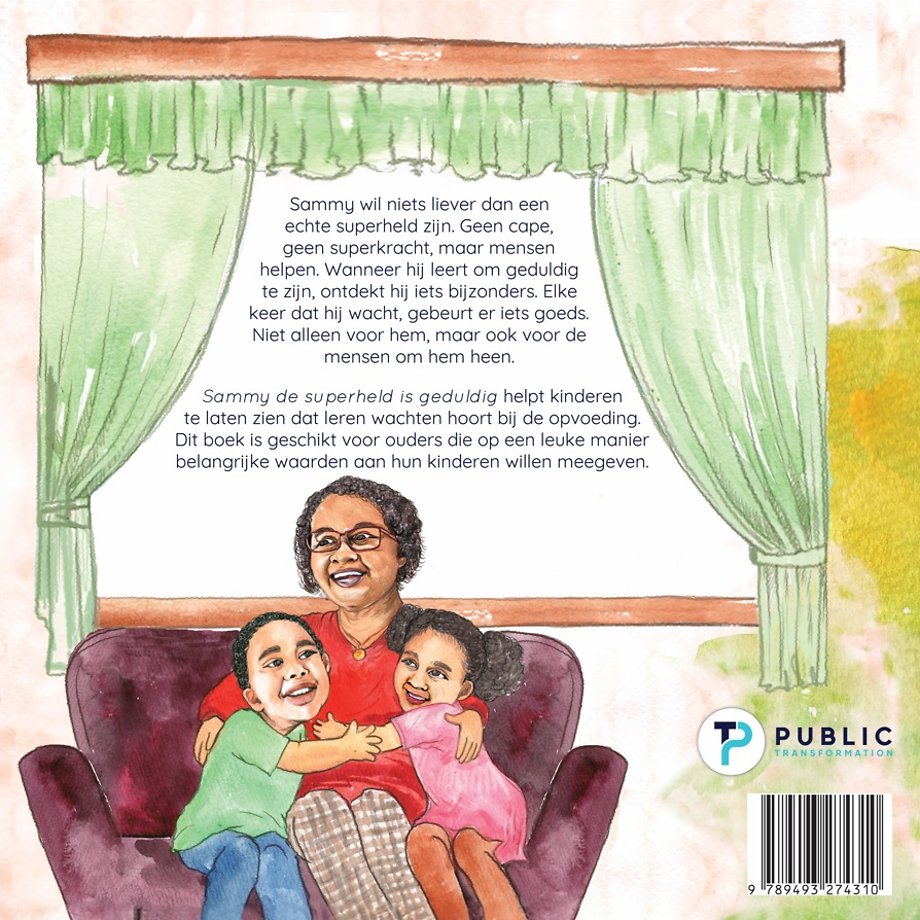 Sammy de superheld is geduldig