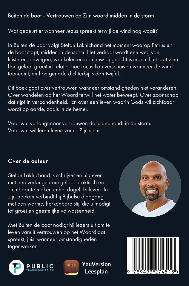 Buiten de boot