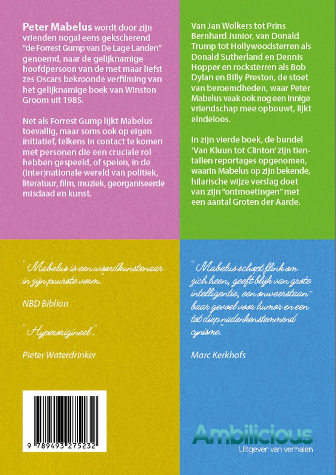 Van Kluun tot Clinton